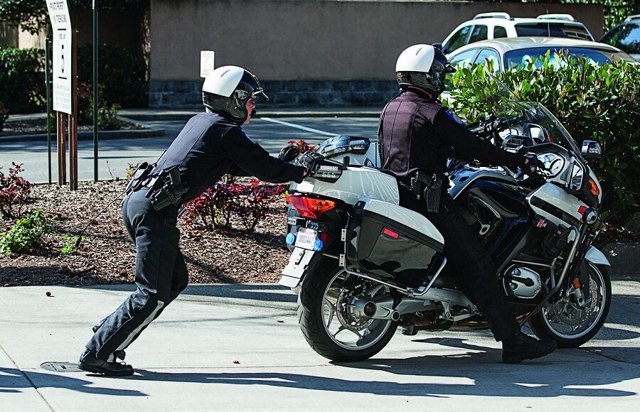 Starting an Adventure Motorcycle with a Dead Battery