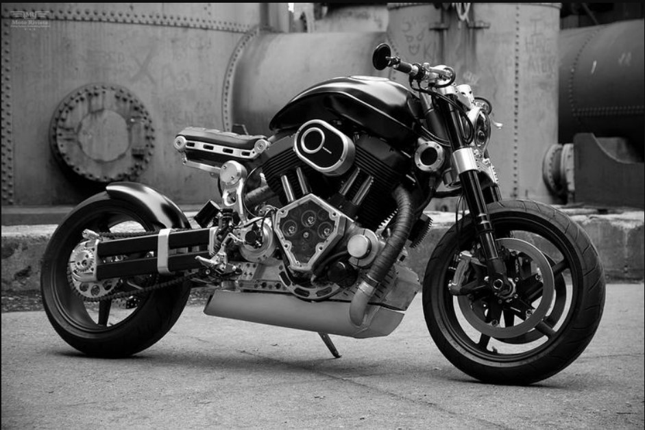 X132 Hellcat Confederate Motorcycles با موتور 2.2 لیتری